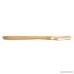 Home Basics Two-Tone Bamboo Serving Cooking Utensil (Flat Spatula) - B01F400BC2